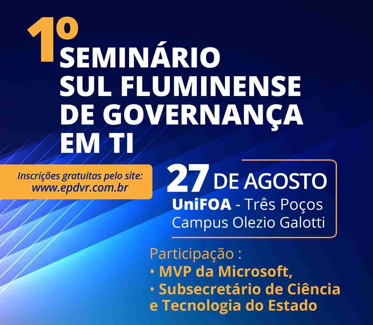 1° Seminário Sul Fluminense de Governança em TI